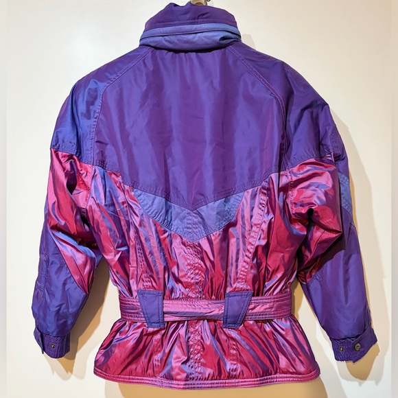 •NEVICA• ❄️ Vintage Virage Ladies Skiwear- Purple and Pink Ski Jacket ❄️ - Picture 2 of 16